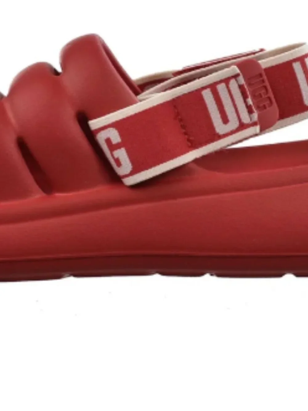 UGG Sport Yeah Samba Sandal Slingback Red Women's Size 7